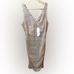 NWT Sequin Retro bodycon Dress Size Medium